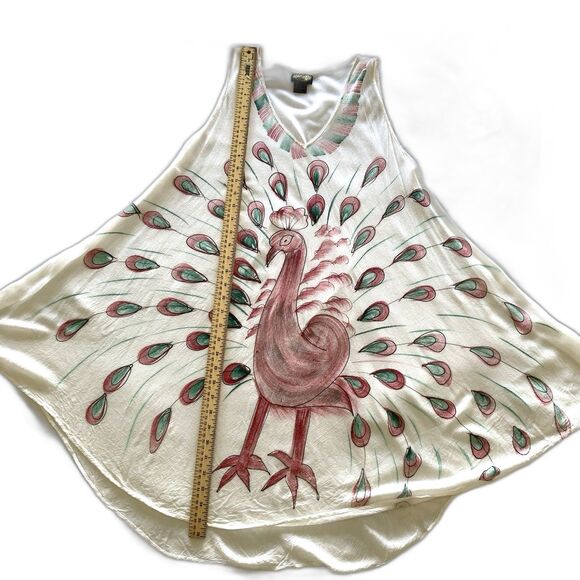 Sheer Bathing Suit Cover Up Pagoda One Size - Picture 6 of 12